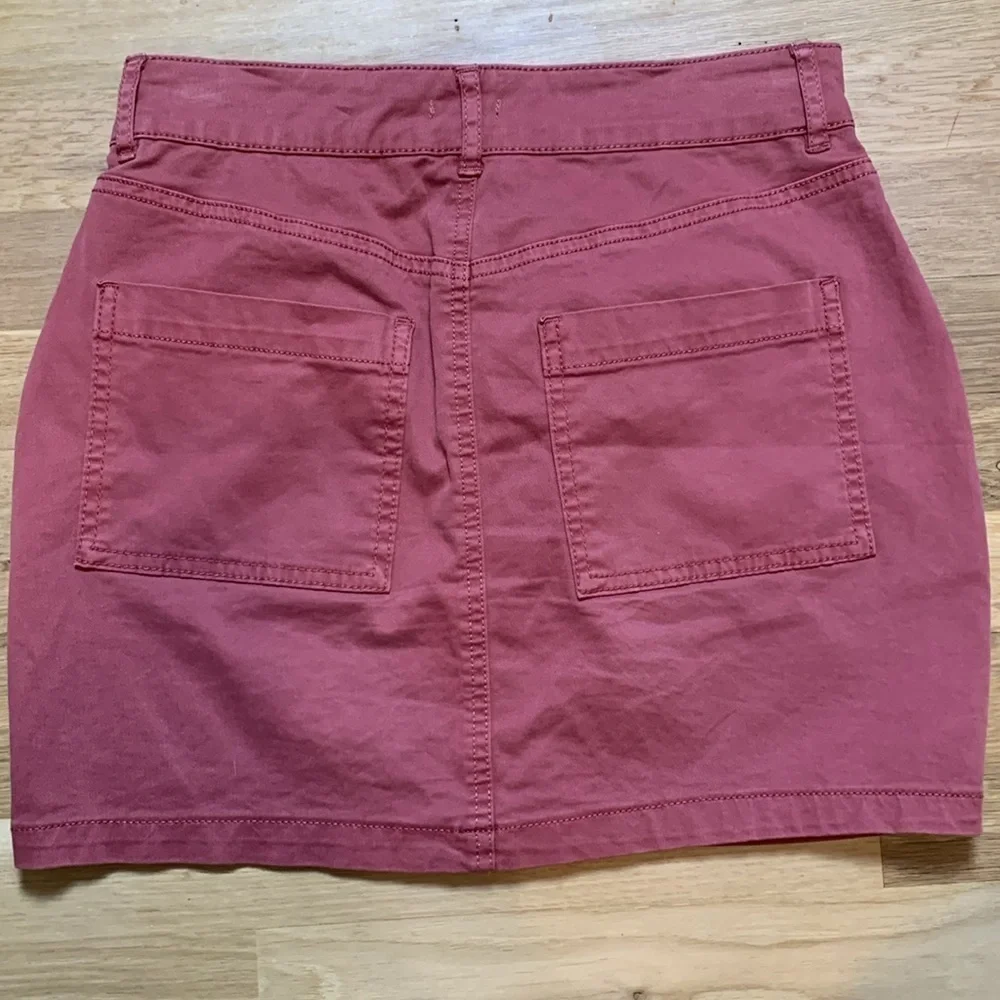 Garage Button Down Mauve Mini Skirt Women’s XS